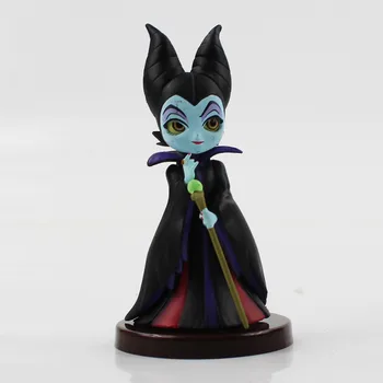 3PC Disney Q posket Petit Roisto Seada Järeltulijate 2 Maleficent Cruella de Vil Kuninganna Tegevus Joonis Mudel Kingitus Lastele