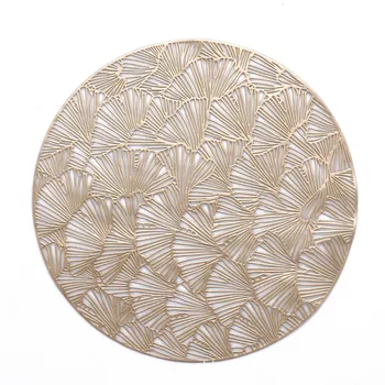 4/6tk Placemat Uut Tüüpi PVC Dekoratiivsed söögilaud Soojustus-Pad Stiilne Ring Soojustus Placemat Coaster