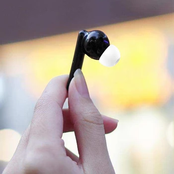 4 Paari Asendamine Pehme Silikoon Kõrva Vihjeid Earbuds Kõrvaklapid L M S Suurus Eartips Earplug Kaas Huawei FreeBuds 4i