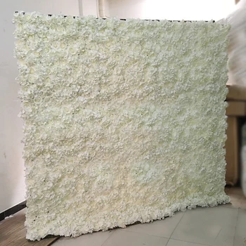 40*60cm Kunstlik Silk Roosa Pojeng Hydrangea 3D Lill Seina Paneeli Kodu Poole Pulm Taustaks Teenetemärgi Romantiline