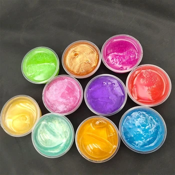 48 Värvid Kosmeetika Hinne pärlmutterläiget tekitavad Natural Mineral Mica Pulber Epoksüvaik Värvi Seebi Tegemise Vahend, dropshipping