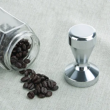 49mm Roostevaba Terase Kaasaegne Espresso Kohvi Tamper Masin DIY Coffee Bean Vajutage Korter Baasi Haamer GQ