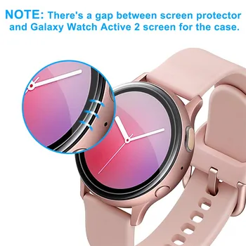 4TK Ekraani Kaitsed Samsung Galaxy Vaadata Aktiivne 2 44mm 40mm 3D Ultra-õhuke Täis kaitsekile Smart Watch Tarvikud