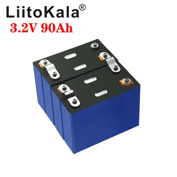 4tk/palju LiitoKala 3.2 V 90Ah LiFePO4 aku 12V akud Liitium-raud phospha 90000mAh Saab teha Paadi akud,Autode batteriy