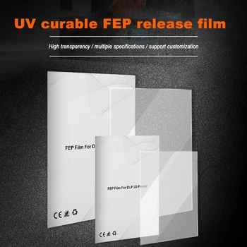 5/10tk Originaal FEP kaitsekilega Lehed 0,1 mm Kõrge Läbipaistvus jaoks Creality Ender Vaik Footon DLP 3/3 Pro/3 V2/5/5 Pluss/Ende