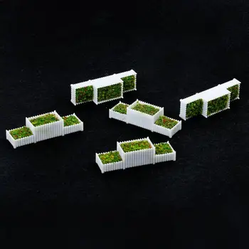 5 Pack HO 1/100 lillepeenarde Miniatuuri Parkimine Tänaval Maastik Diorama