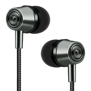 50% Maha Universal Wired In-ear Music Headset Mobiiltelefoni Kõrvaklapid Line Kontrolli Mic