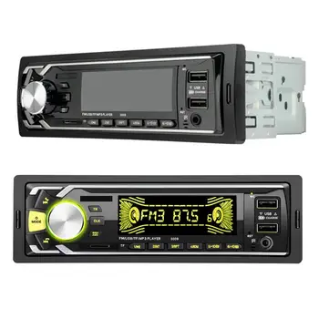 5009 12V Auto MP3 Mängija, Kiire Laadimine Dual USB-Bluetooth-Kõlariga Värviline Raadio Mängija Sõidukid Auto-Mängija Hor Müük 159724