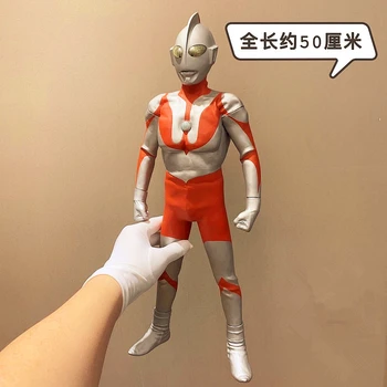 50cm nagu kuum koogid müüa suur suurus Uus värv Ultraman Tegevus joonis laste mänguasi ühine liikuv nukk Helendav versioon mudel