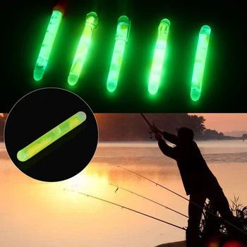 50tk Kõrge Kvaliteedi Helendav Kalapüügi Päevavalgus Lightstick Helendav Kalapüügi Float Klipp Tume Glow Stick Kalapüügi varustus