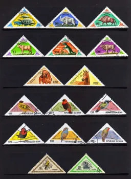 50tk/Palju Tri-angle Kuju Kõik Erinevad Paljudest Riikidest EI Korda Kasutamata postmarkide Kogumine