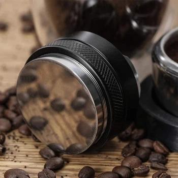 53mm, on Kohvi Edasimüüja Tamper Dual Head Kohvi Leveler Reguleeritav Sügavus Espresso Käsi Koondamise puhul 54mm Portafilter Kithchen Tööriist