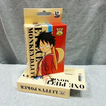 54Pcs/set One Piece Arvandmete Kogumine Ahv d. Luffy Pokkeri Kaardi Mängukaardid Color Box Packing Kid Kingitus Mänguasi