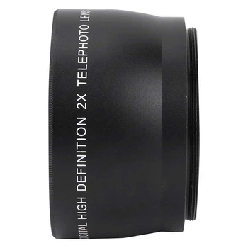 55mm 2X Telefoto Objektiiv Canon Telekonverter Nikon Sony Pentax 18-55mm 109704