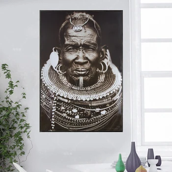 5D DIY Diamond Maali Valge ja musta aafrika naine, foto Täielik teemant Tikandid ristpistes Mosaiik home Decor Näputöö