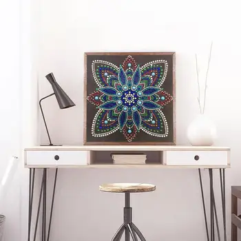 5D DIY Erilise Kujuga Maali Mandala ristpistes Mosaiik Käsitöö Komplektid Vaik elutuba, Magamistuba Klassiruumis Sissepääs 81791
