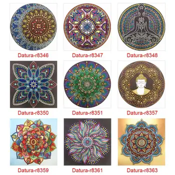 5D DIY Erilise Kujuga Maali Mandala ristpistes Mosaiik Käsitöö Komplektid Vaik elutuba, Magamistuba Klassiruumis Sissepääs