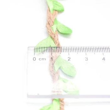 5M DIY Kunstlik Lehed Nööri Vaha String Leaf Silk Jätab Lilled Vanikud Kanepi Köis Pulmapidu Teenetemärgi