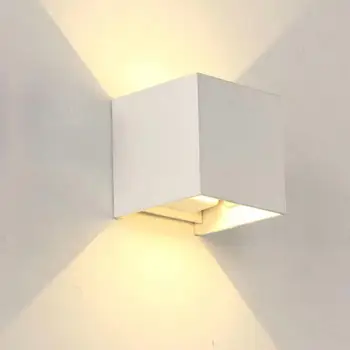 5TK Juhitava LED seinavalgusti Väljas Veekindel IP65 Veranda Seina Lamp Kodus Sconce Sisekujunduses Valgustus Lamp