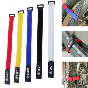 5tk 35*2cm Jalgratta Lenkstangi Fikseeritud Lint Must Punane Nailon Cable Tie Jalgrattasõit Pump Vee Pudel Kinnitamine Ansamblid Bike Tarvikud