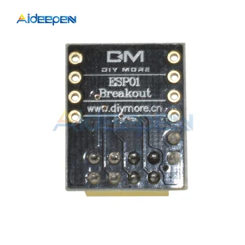 5tk ESP8266 ESP-01 ESP-01S Breadboard Adapter PCB For Serial Wifi Saatja Võrgustik Moodul