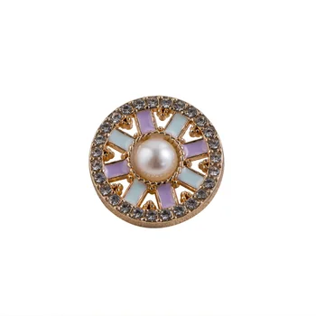 5tk Metallist Ring diamond käepideme nupud Sulamist rõivas tarvikud DIY materjalid mantlid kraavi mantlid õmblemine Tarvikud 175703