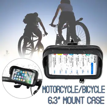 6.3 tolline Veekindel Jalgratta Telefoni Kott Bike Telefoni Omanik Seista Mootorratta Lenkstangi Paigaldi Case Cover iPhone 12 11 Samsung 1575