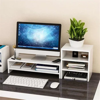 6 Tüüp Multi-Function Baasi Omanik Töölaua Monitor Stand Arvuti Ekraani Ärkaja Laptop Stand Baasi Bracket For PC Sülearvuti MacBook