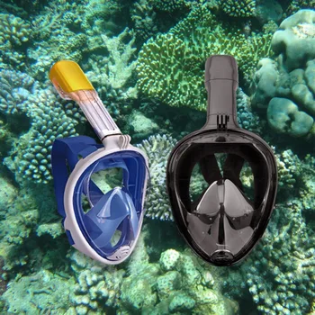 6 Värvi Scuba Diving Mask Kogu Nägu Snorkeling Mask Veealune Anti Udu Snorkeling, Sukeldumine Mask Ujumine Harpuunide Sukelduda