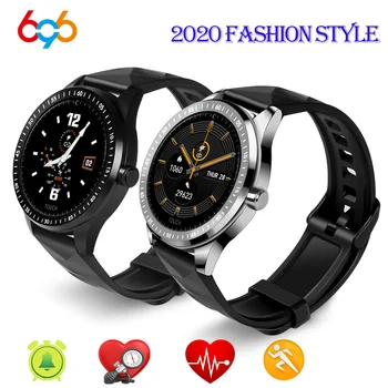 696 E1 18 keelte watch band Smart Watch 1,4-tolline Ekraan, veekindel 25 päeva Ooterežiimis 7 Sport Modes Full Metal Unibody reloj