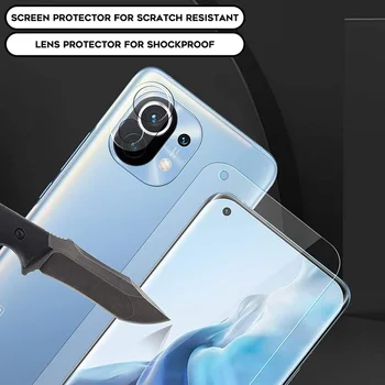 6IN1 Screen Protector Glass+Kaamera Film Xiaomi Redmi 10 10S 9 9S 9T 8T 8 Pro Max 8A 9A 9C 9AT Mi Poco X3 NFC M3 10T Pro Lite