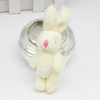 6cm Mini Pehme Jänku Palus Ühine Küülik Nukk Teenetemärkide Maja, Plüüš-Mini Mänguasi Täidisega Bunny Bunny Doll Arvandmed 8433