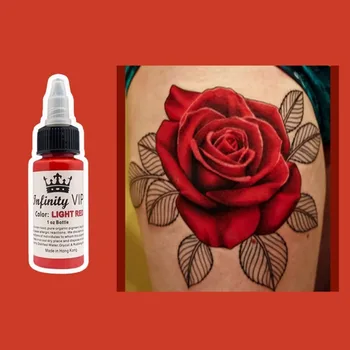 7 tk Tätoveering Tint 250ml 330g Alaline Meik Micropigment Body Art Tattoo Maali Kosmeetika Puhas taimede pigment