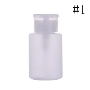 70ml Korduvtäidetavaid Rõhk Pudel Tühi Mini Vedeliku Mahuti Mini Toredusega Plastikust Pudel Nail Art