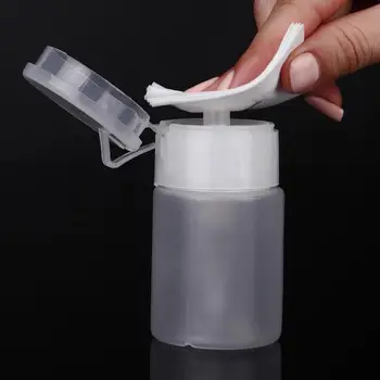 70ml Korduvtäidetavaid Rõhk Pudel Tühi Mini Vedeliku Mahuti Mini Toredusega Plastikust Pudel Nail Art