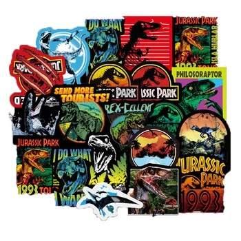 75pcs/pack Jurassic Park Dinosaur Kleebised Kids Mänguasi Graffiti Kleebis Pagasi Sülearvuti Rula Moto Auto Veekindel Kleebis