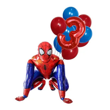7tk 3D Spiderman Super Kangelane Õhupalli Avengers 30
