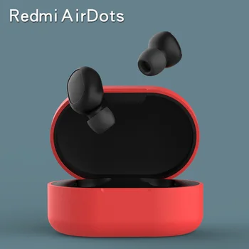 8 Värvi Silikoonist Põrutuskindel Kate Puhul Xiaomi Redmi Airdots Kõrvaklapid Peakomplekti Bluetooth-ühilduvad Kõrvaklapid Shell Tarvik