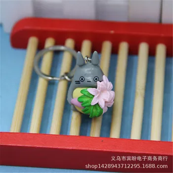 8 stiile cartoon cartoon Totoro võtmehoidja ripats Hayao Miyazaki Minu Naaber Totoro nukk kott ripats loominguline väikesed kingitused