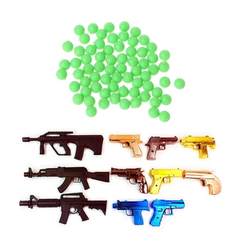 800pcs 6mm Keskmise Jäik Bb Gun Paintball Mänguasja, Püstoli Kuuli, Snaiper Palli Kids Mänguasi Q6PD