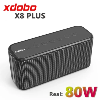 80W XDOBO X8 PLUSS Kaasaskantav Bluetooth-Kõlarid TWS Traadita Raske Bass Boombox Muusika Mängija, Subwoofer Veerus Suporrt USB/TF/AUX