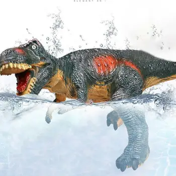 87cm Jurassic World Tõetruu Suur Dinosaurus Mudel Plastikust Anti Alla Pestav Türannosaurus Rex Raptor Mänguasi Lastele Kingitused