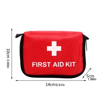 9 tükki Väike Emergency Kit Komplekt Väljas Pere Auto Kingitus First Aid Kit Suure tihedusega ripstop lihtne pick ja koht punkte