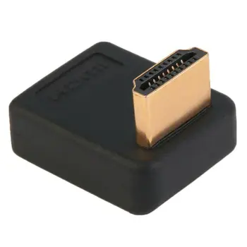 90 Kraadi HDMI Meeste ja Naiste Port Adapter Õige Nurga all Laiendamine Converter