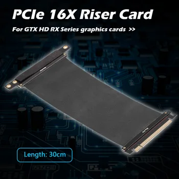 90 Kraadi PCI Express Suure Kiirusega 16x Paindlik Kaabel Kaardi Topoloogia Port Adapter Ärkaja Kaardi Graafika Kaardi Laiendada Juhe IPC Šassii 42089