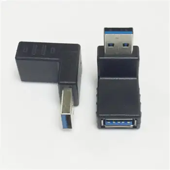 90Degree USB 3.0 meeste ja naiste Adapter Connector Extender Laiendamine Nurga G3E4