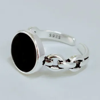 925 Sterling Hõbe Vintage Ring Ehted Retro Fashion Reguleeritav Suurus Helise, Naised, Tüdrukud jz551 128677
