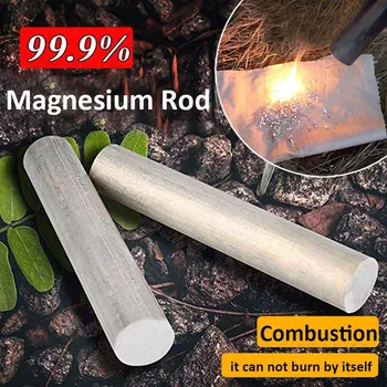 99.99% Magneesium Metallist Varras Mg Tulekahju Vahend Ellujäämiseks Hädaolukorra Vahend, Flint Tule Tegemine