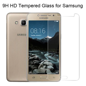9H HD Toughed kaitseklaas Samsung J7 J5 J3 Pro 2017 Ekraan Kaitsja kohta Galaxy J7 J5 J2 Peaminister Karastatud Klaas 159301