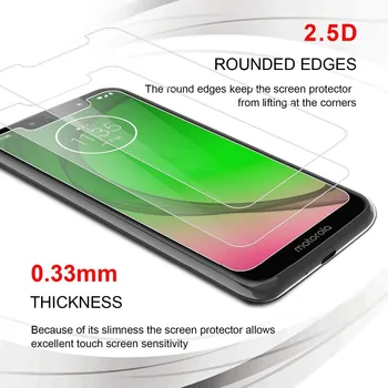 9H Karastatud Klaas Motorola Moto E5 G6 G7 Mängida G7 Power Screen Protector For Moto E4 E5 G6 G7 PLUSS kaitsekile Klaas